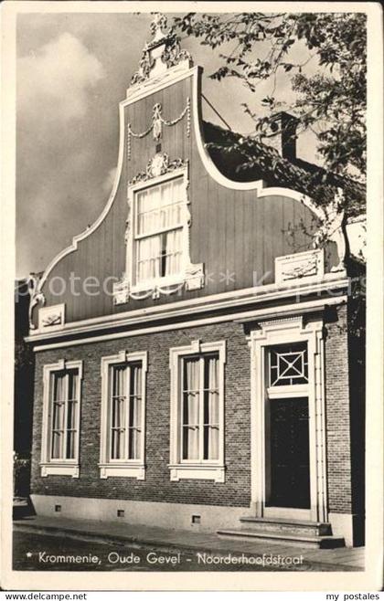 Krommenie Oude Gevel Noorderhoofdstraat