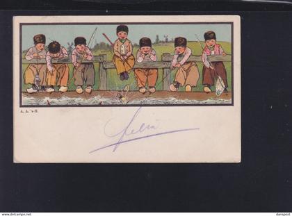 Niederlande PK Kinder gelaufen