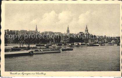 Nijmegen Gezicht op Nijmegen v a Waalbrug