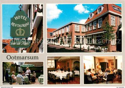 Ootmarsum NL Hotel Restaurant van der Maas Gastraeume Terrasse