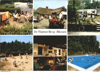 Rhenen Camping De Thijmse Berg Swimming Pool Kinderspielplatz