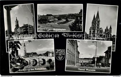 Roermond Munsterkerk Tunnel Westzijde Stationsplein