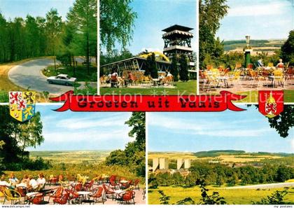 Vaals Strassenpartie Restaurant Terrasse Panorama