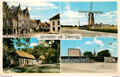 Venray Raadhuis Molen Concertgebouw De Rosmolen