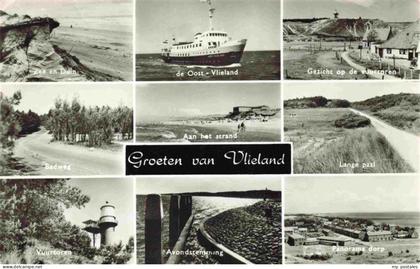 Vlieland Friesland NL Zie en Duin Badweg Vuurtoren de Oost Vlieland Strand Avond