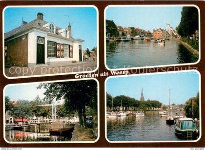 Weesp NL Kanalpartien