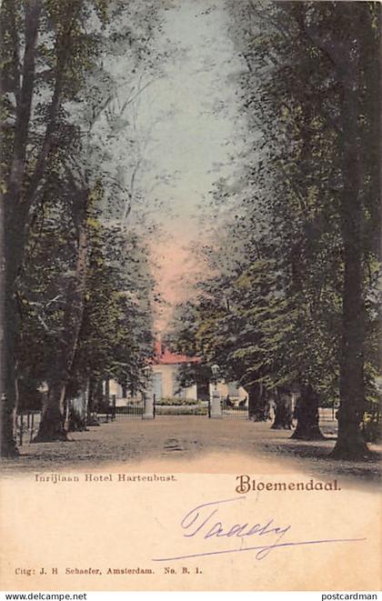 Nederland - BLOEMENDAAL - Inrijlaan Hotel Hartenbust