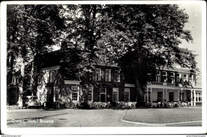 CPA Gieten Drenthe Niederlande, Hotel Braams
