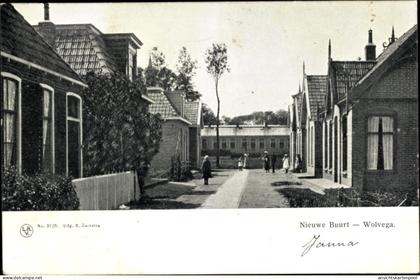CPA Wolvega Friesland Niederlande, Nieuwe Buurt