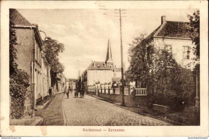 CPA Zevenaar Gelderland Niederlande, Kerkstraat
