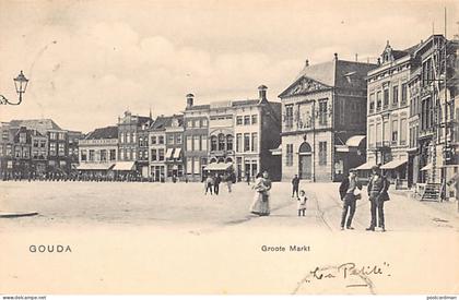 Nederland - GOUDA - Groote Markt