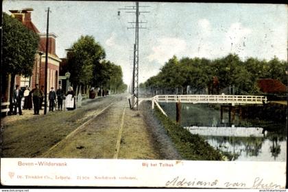 CPA Boven Wildervank Groningen Niederlande, Am Tolgate