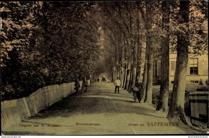 CPA Sappemeer Groningen Niederlande, Slochterstraat