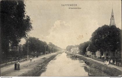 CPA Sappemeer Groningen Niederlande, Winschoterdiep