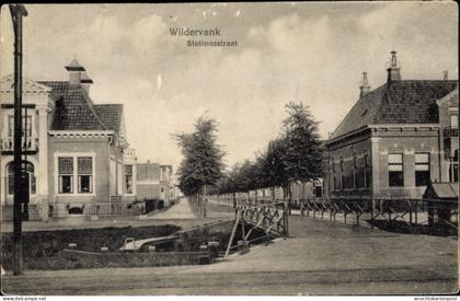 CPA Wildervank Groningen Niederlande, Stationsstraat