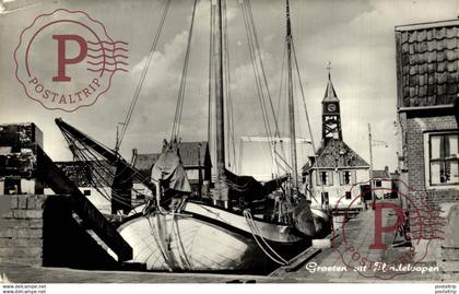 Groeten uit Hindeloopen Boot   Friesland    HOLLAND HOLANDA NETHERLANDS