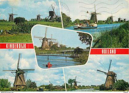 CPM Kinderdijk Holland Moulin a vent