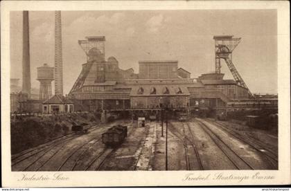 CPA Treebeek Brunssum Limburg Niederlande, Staatsmijn Emma