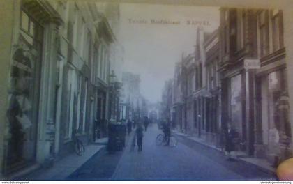! old postcard,  Ansichtskarte Meppel, Geschäfte, Niederlande