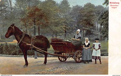 Nederland - MIDDELBURG - Groenten-wagen