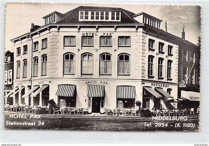 Nederland - MIDDELBURG - Hotel Pax, Stationstraat 34