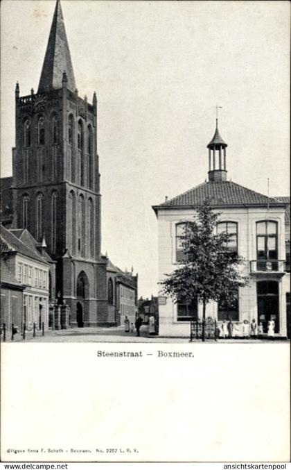 CPA Boxmeer Nordbrabant Niederlande, Steenstraat