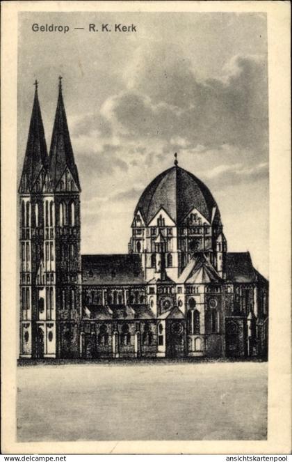 CPA Geldrop Nordbrabant Niederlande, R. K. Kerk