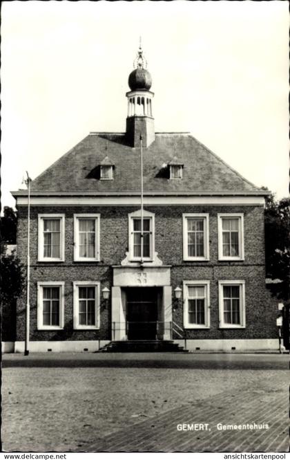 CPA Gemert Bakel Nordbrabant Niederlande, Gemeentehuis