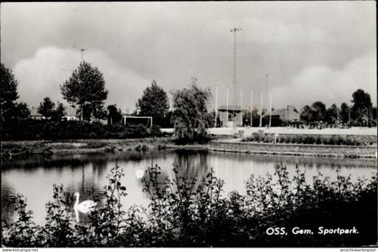 CPA Oss Nordbrabant, Gem. Sportpark, Teich, Schwäne