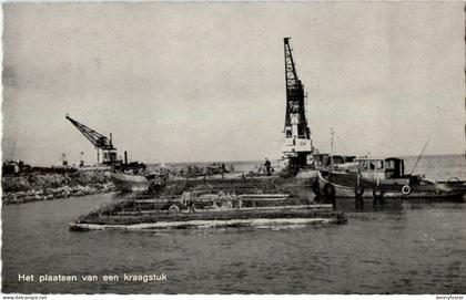 Het plaatsen van een kraagstuk