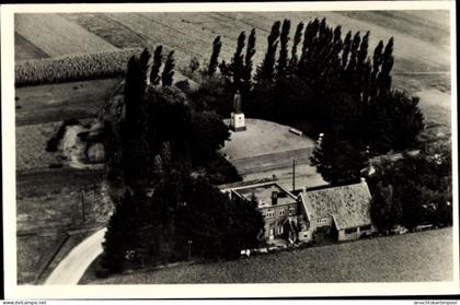 CPA Tubbergen Overijssel, Café De Esch, Monument Dr. Schaepman, Luftbild