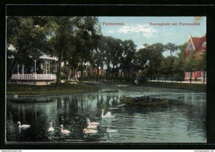 AK Purmerend, Heerengracht met Plantsoentent