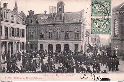 Noord Holland - KÄSEMARKT-Purmerend   - 1900