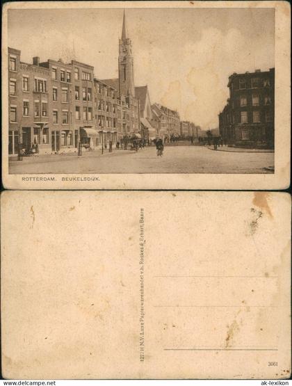 Postkaart Rotterdam Rotterdam BEUKELSDIJK. 1928
