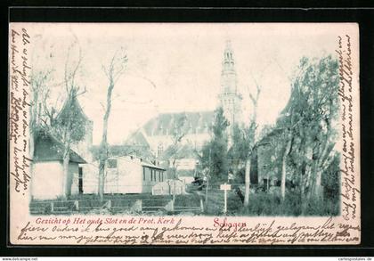 AK Schagen, Het oude Slot en de Prot. Kerk