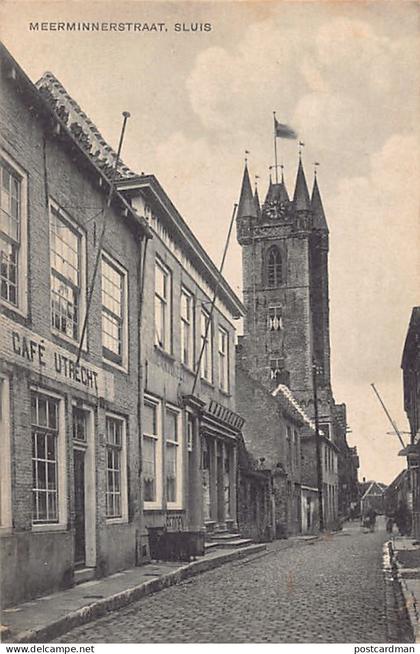 Nederland - SLUIS - Meerminnerstraat - Café Utrecht