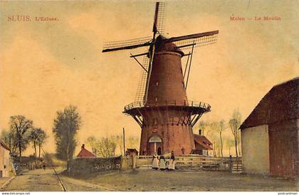 Nederland - SLUIS - Molen