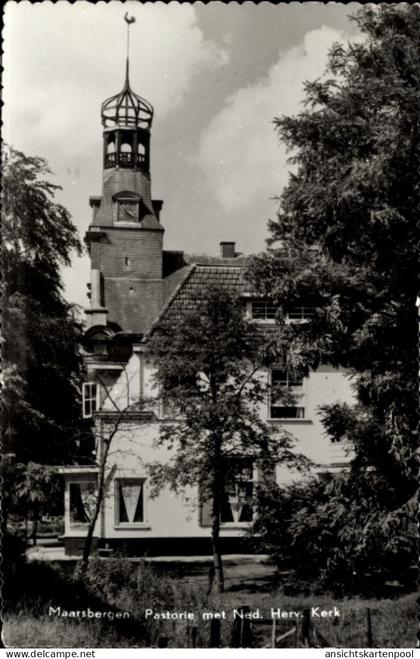 CPA Maarsbergen Utrecht Niederlande, Pastorie met Ned. Herv. Kerk