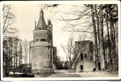 CPA Wijk bij Duurstede Utrecht, Ruine Duurstede met Donjon