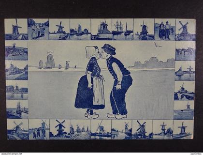 Delft Folklore Moulins Enfants