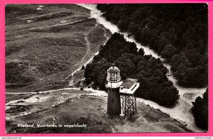 Vlieland - Vuurtoren in vogelvlucht - Phare - VAN LEER'S - KLM - 1965