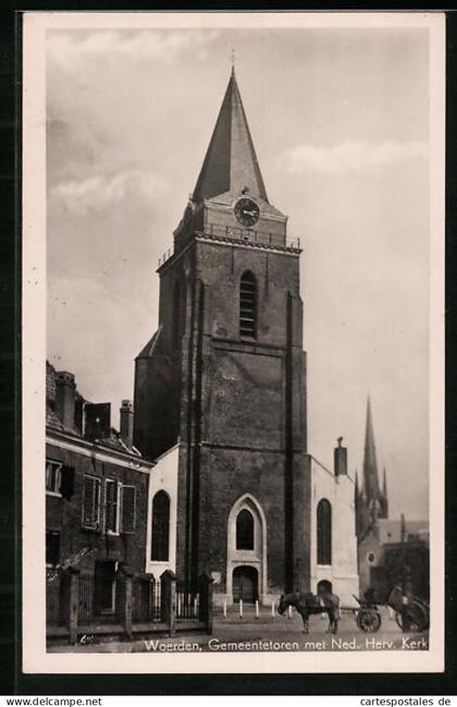 AK Woerden, Gemeentetoren met Ned. Herv. Kerk