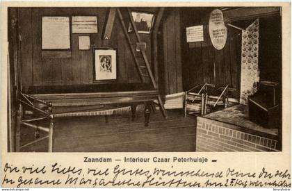 Zaandam - Interieur Czaar Peterhuisje