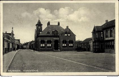 CPA Kruiningen Zeeland, Gemeentehuis