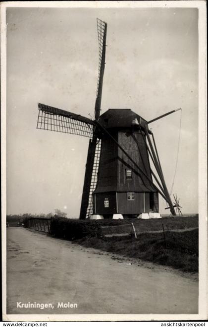 CPA Kruiningen Zeeland, Molen, Windmühle