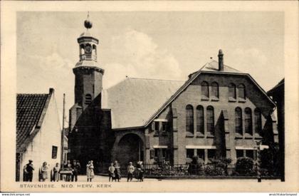 CPA Stavenisse Zeeland Niederlande, Ned. Herv. Kerk