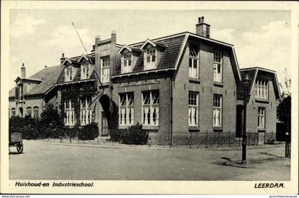 CPA Leerdam Südholland, Huishoud- en Industrieschool
