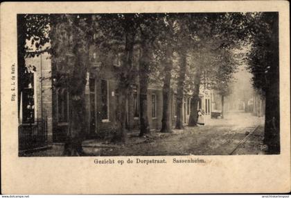 CPA Sassenheim Südholland, Dorfstraße