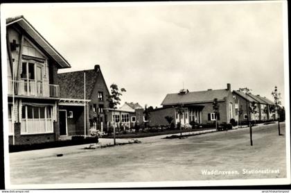 CPA Waddinxveen Südholland, Stationsstraat