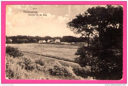Oostvoorne - Gezicht op de Ziep - P. VAN HULST - 1937